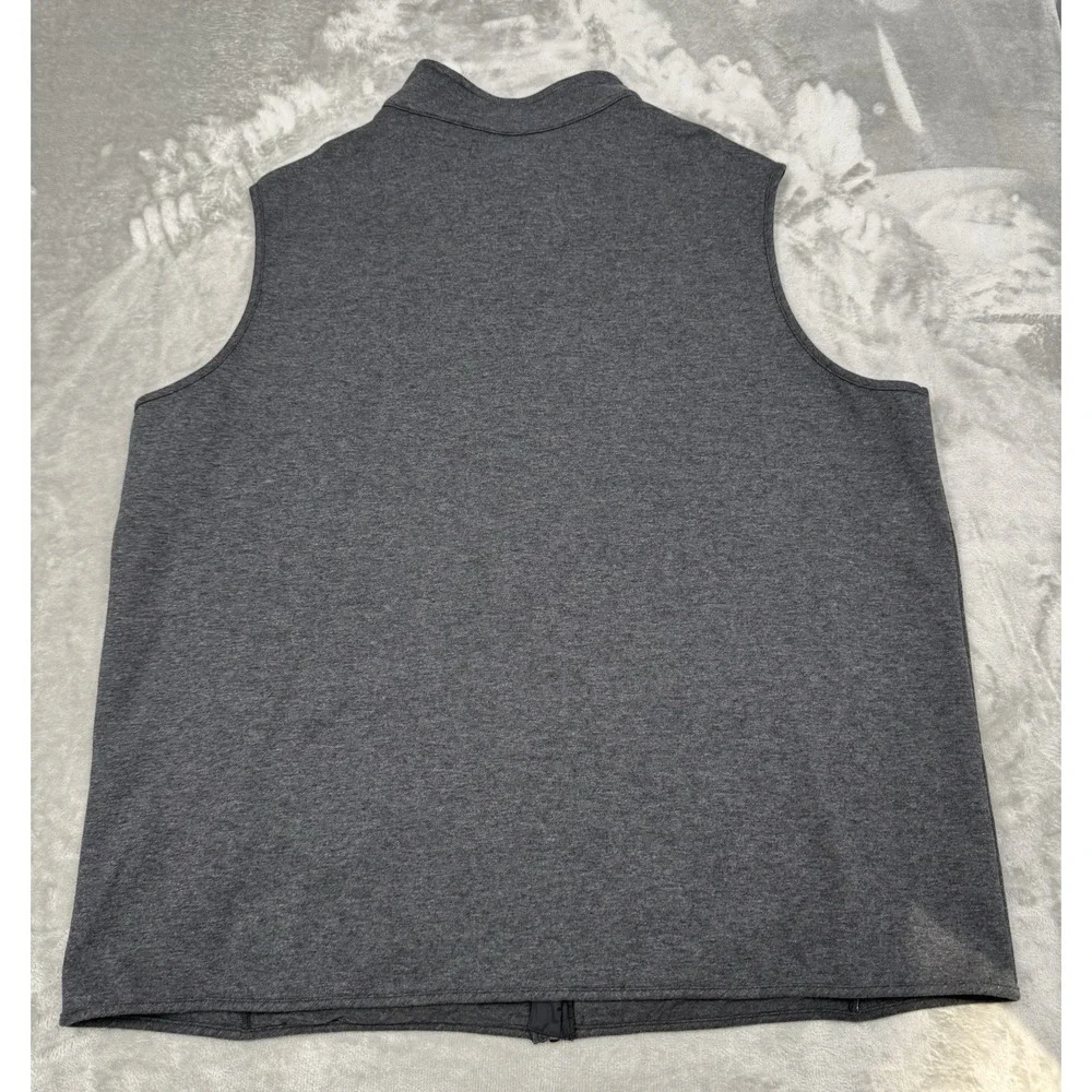 Oak Hill Puffer Vest Mens 3XLT Gray Black‎ Business Casual Finance Hiking NWT